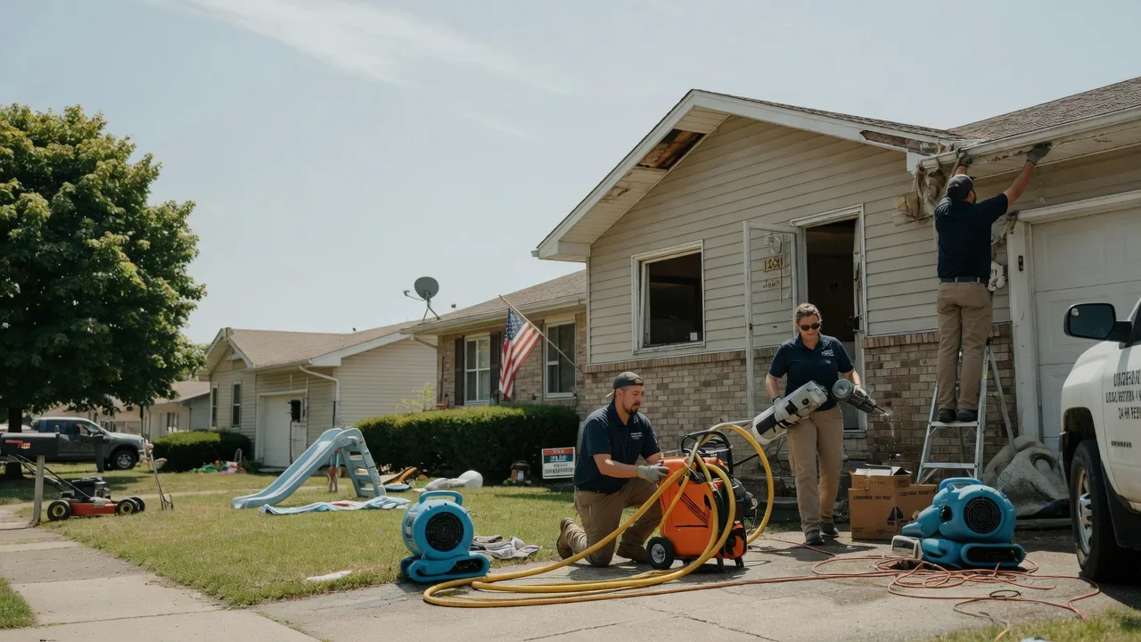 Water Damage Restoration in Rhome, TX near me